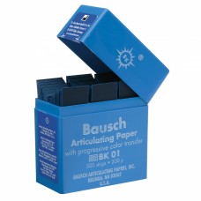 Bausch BK01 Articulating Paper Plastic Dispenser - 200u - Blue - 300 Strips